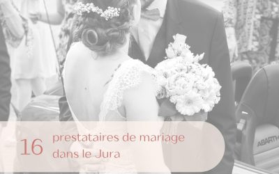 16 prestataires de mariage dans le Jura