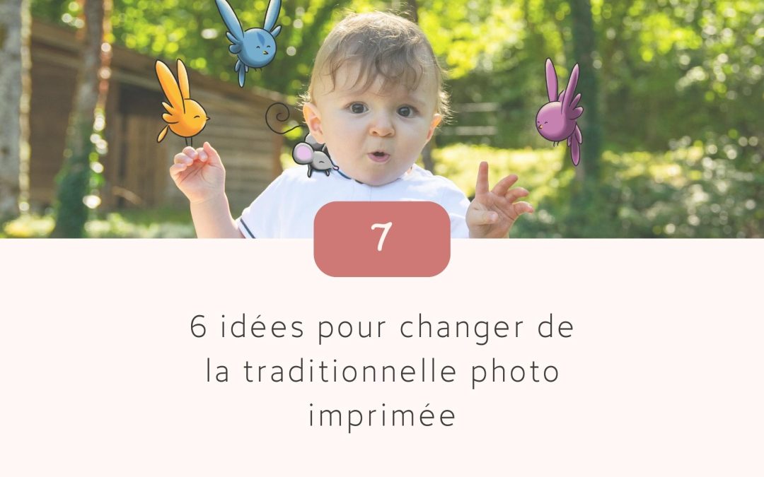 6 idées originales pour changer de l’impression photos classique￼