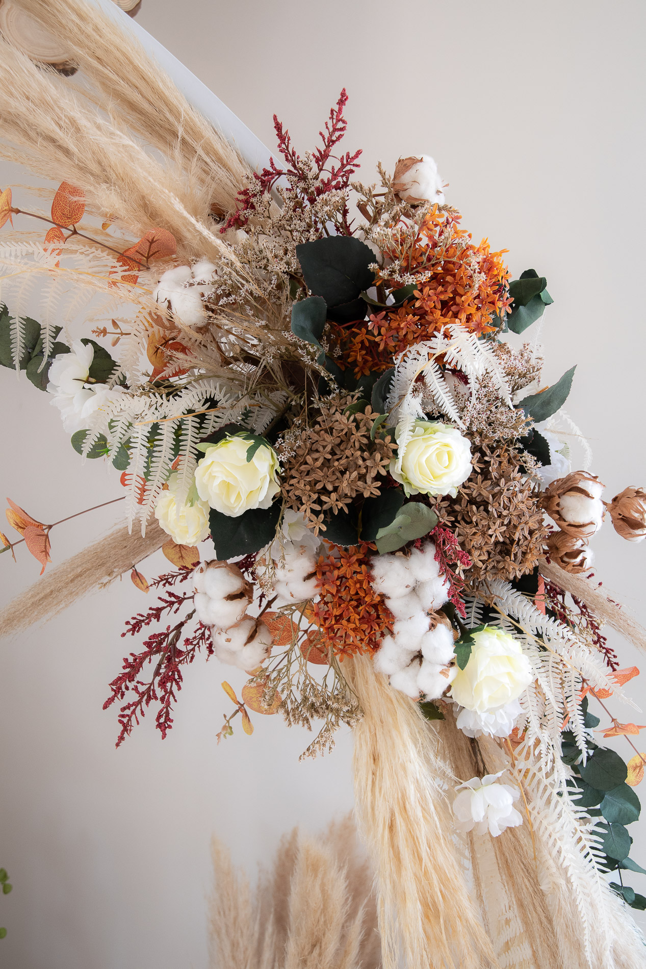 Photo décoration florale réalisé par Anais Vermeire - photo réalisée par Azana Justine Putigny