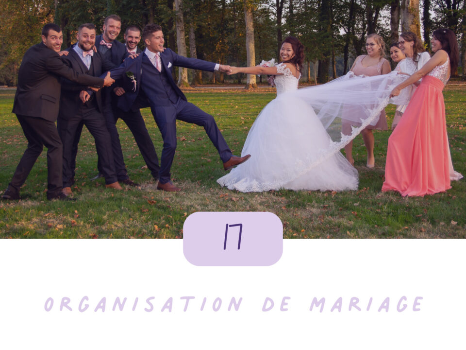 L’organisation des photos de groupes à votre mariage